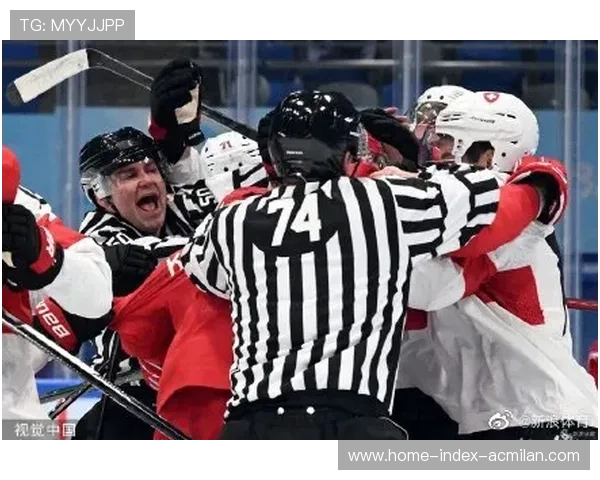 冰球联盟爆发大规模冲突，裁判难以劝阻